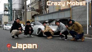 INSANE STANCE CARS MOB AROUND TOKYO AND HIT A CARMEET AT DAIKOKU!