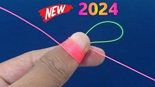 Simple Fishing Knot - How to tie fishing knots for beginners