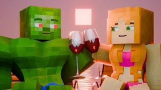 The minecraft life | Beach Story | Minecraft animation