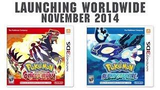 Pokemon Omega Ruby and Alpha Sapphire Announcement Trailer