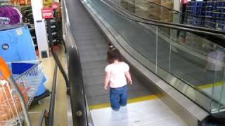 エスカレーター大好き！I love escalator!