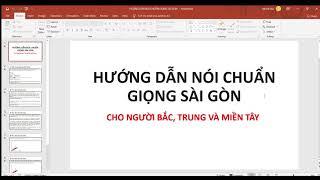 Hướng dẫn cách nói giọng chuẩn Sài Gòn