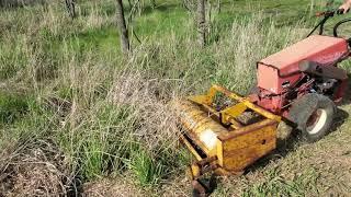 Gravely Pro 16 and Flail Mower