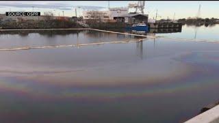Cleanup Underway After Tug Boat Sinks At Port Of Stockton