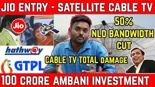 Reliance JIO GTPL Hathaway HITS License | Cable TV NLD Bandwidth | Anbu Tech