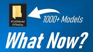 3D CAD MODELING LIVE - Beyond #CADModelOfTheDay and the future of the channel