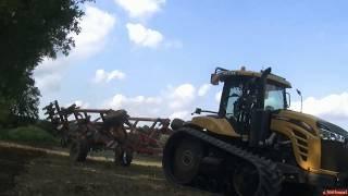 Fendt 1050v und Cat MT 775 E beim Grubbern in FH