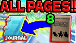 HOW TO FIND ALL 8 JOURNAL PAGES!! Roblox Pet Fighters Simulator