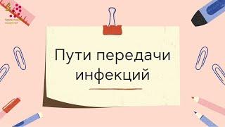 Пути передачи инфекций. Как инфекции попадают внутрь нашего организма?