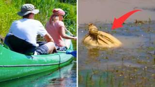 Family Finds Mysterious Bag Floating in River – What They Discovered Inside Will Shock You!