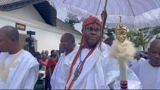 OONI OF IFE IS TOO HANDSOME! HIS FULL STEEZ ARRIVAL TO HIS 50TH BIRTHDAY REDEFINE MODERN ROYALTY