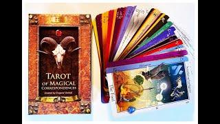 Tarot of MAGICAL CORRESPONDENCES - full flip through