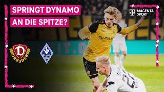 SG Dynamo Dresden - SV Waldhof Mannheim, Highlights mit Live-Kommentar | 3. Liga | MAGENTA SPORT