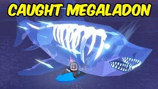 I CAUGHT A MEGALODON IN FISCH ROBLOX