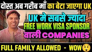 UK Companies offering Visa Sponsorship