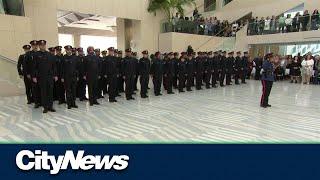 New police officers graduate in Edmonton