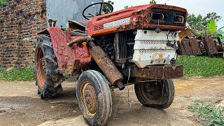 Genius Mechanic Restoration Rusty KUBOTA ZB1600 Tractor Left Out in the Rain for Years / Restore P1