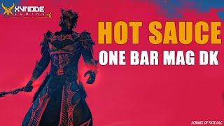 ESO - Hot Sauce - One Bar Magicka Dragonknight FIRE build! - (Scribes Of Fate DLC)