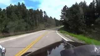 1947 Ford "Old Henry" drives U.S. 16 in South Dakota