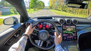 2024 Mercedes-Benz GLC 300 Coupe - POV Test Drive (Binaural Audio)