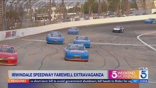 Racing fans send off Irwindale Speedway