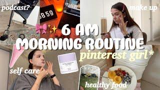 МОЕ РАННЕЕ УТРО в 6:00 ⋆˚ живу как PINTEREST GIRL+продуктивное утро ‍️⊹