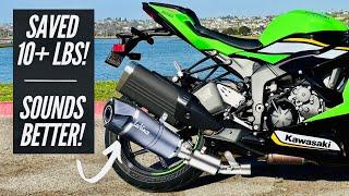 How to Install The LeoVince LV One Exhaust On a ZX6R (tutorial)