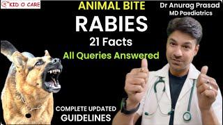 Rabies in Detail | Dog Bite 21 Facts and Easy Guideline | Rabies Vaccine Tips by Dr Anurag Prasad