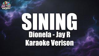 Sining - Dionela, Jay R (Karaoke Version) | R&B Taglish Karaoke with Lyrics