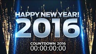 New Year's Eve 2016 - Year In Review 2015 Mega Mix Mashup: COUNTDOWN VIDEO for DJs