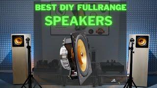 Build Your Own Awesome 8" DIY Full Range Speakers With Incredible Sound!