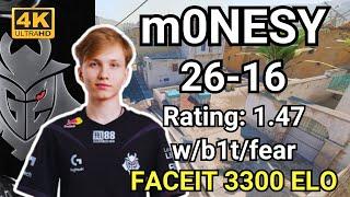 m0NESY w/b1t/fear VOICE COMMS (Dust2) | FACEIT | Sep 14, 2024 #cs2 #pov