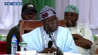 WATCH: President Tinubu Presides APC Caucus Meeting In Abuja