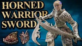 The Horned Warrior's Sword Has A Great Ash Of War | Elden Ring DLC