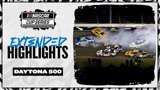 Daytona 500 ends with a 'Big One' | NASCAR Cup Series Extended Highlights