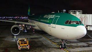 Airbus A330-300 Aer Lingus - Flight from Chicago O'Hare  to Dublin International Airport 