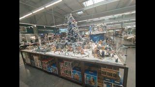 Village de Noel Lemax chez Truffaut au Waves à Metz 2024