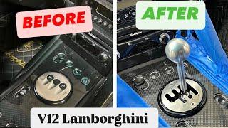 Manual Swap a V12 Lamborghini Murcielago!  Part 1