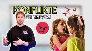 Konflikte bei Kindern - Kampfgebiet oder Lernfeld?