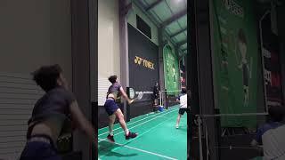 원현호선수의 2연속 스매싱 #badminton #배드민턴 #챌린지몰 #원현호