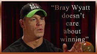 John Cena talks with Michael Cole about his WrestleMania match with Bray Wyatt:   M