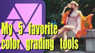 My favorite Color Grading tools in Affinity Photo