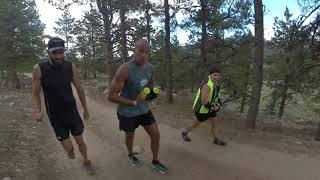 David Goggins at the Leadville Trail 100 race 2019