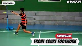 Badminton Footwork | Front court | SP Badminton