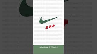 Nike Christmas Socks Swoosh sign logo machine embroidery design instant download