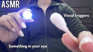 ASMR Fast Eye Exam(follow my instructions)