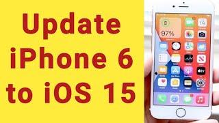 how to update iphone 6 to iOS 15 | how to upgrade iphone 6 to iOS 15 plus #iphone