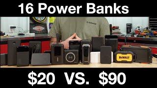 The Best Power Bank Under $90 Anker INIU Miady Dewalt