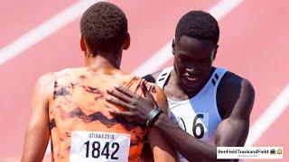 Men's 800m Final | 2018  Canadian Track & Field Championships | #MarcoAROP vs #BrandonMCBRIDE