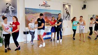 Rueda de Casino Basics, Balazs Puskas, Cuban Salsa Weekend 2021 in Graz